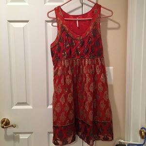 Festive free people dress